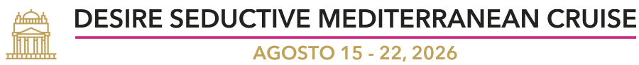 DESIRE SEDUCTIVE MEDITERRANEAN CRUISE 2026 1 DSMC 2026 Logo Esp 1